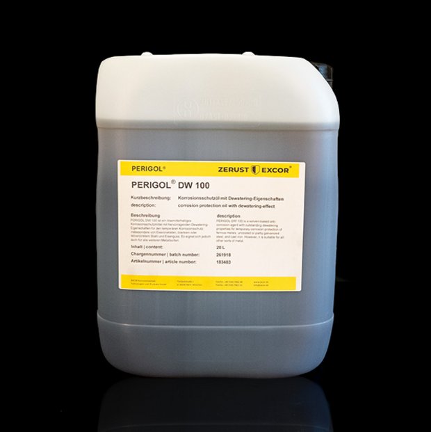 Liquid corrosion protection PERIGOL DW 100 Canister with liquid corrosion protection PERIGOL DW 100