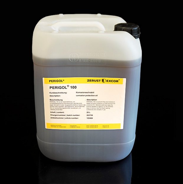 Canister with corrosion protection oil PERIGOL 100