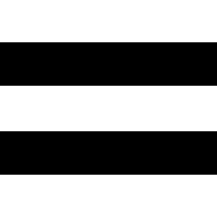 Black equals sign